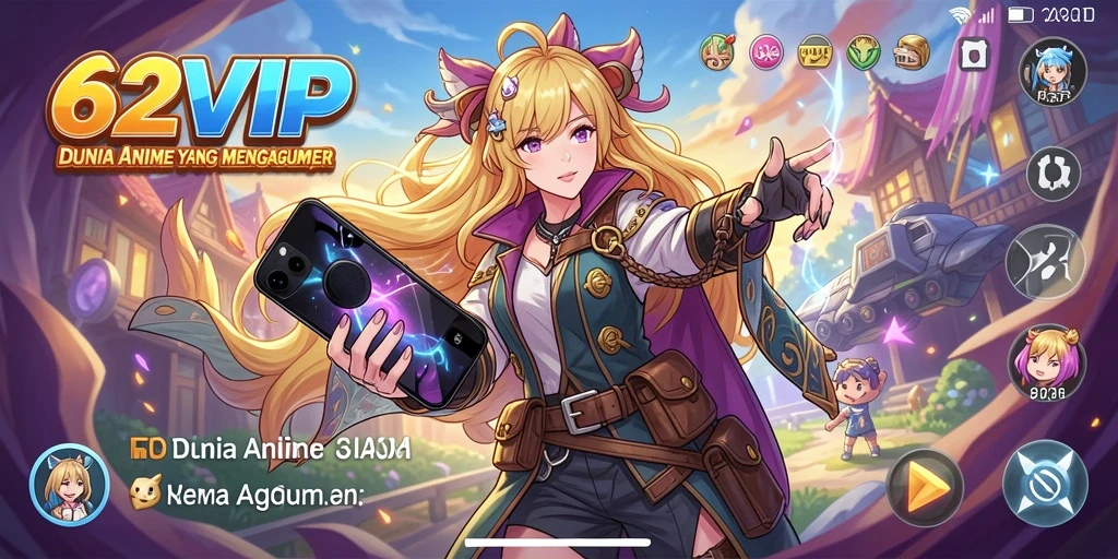 Gameplay Anime yang Menawan di 62VIP