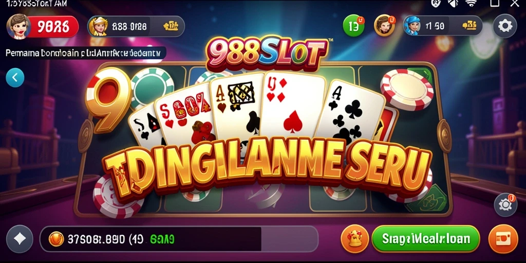 Tampilan gameplay menarik di 988SLOT dengan suasana Domino.