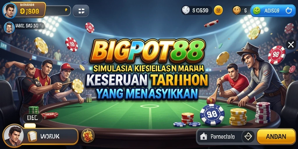 Gameplay menarik dari BIGPOT88 yang menunjukkan keseruan taruhan virtual.