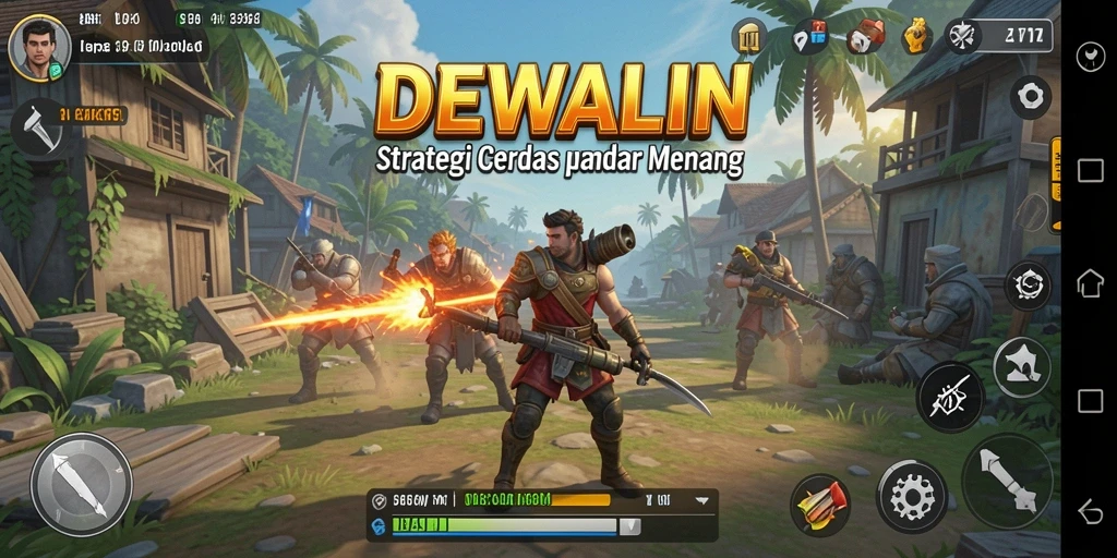 Tampilan seru dari gameplay <strong>DEWALIN</strong> yang menciptakan strategi cerdas.