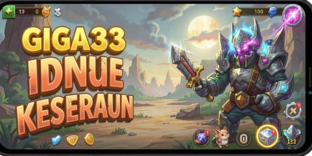 Tampilan gameplay GIGA33 yang menarik dan memikat.