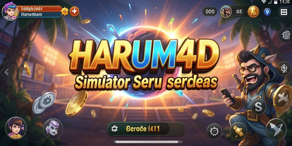 Tampilan gameplay HARUM4D yang menakjubkan dan interaktif.