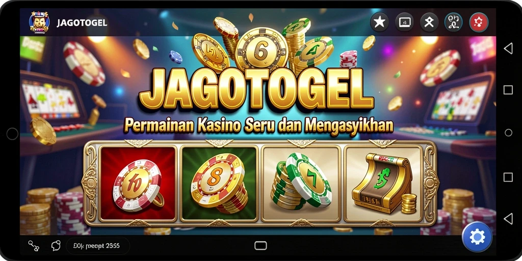 Tampilan gameplay menegangkan di aplikasi JAGOTOGEL.