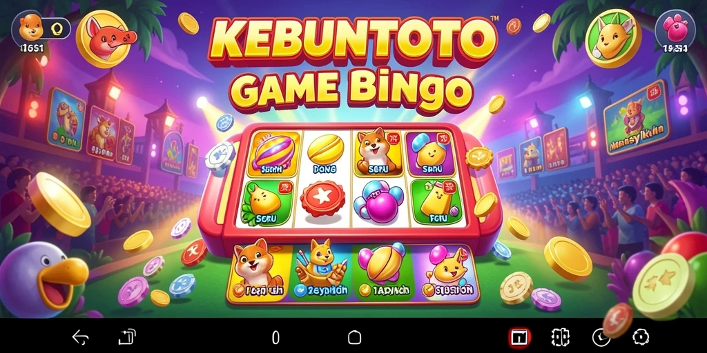 Tampilan gameplay KEBUNTOTO yang menyenangkan dan interaktif.