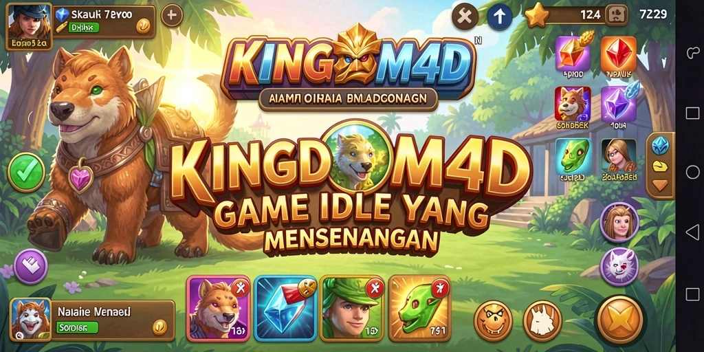 Tampilan gameplay KINGDOM4D yang menarik dan interaktif.