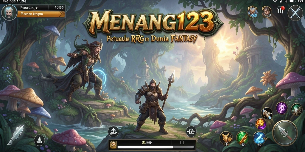 Tampak menakjubkan dari gameplay RPG yang seru.