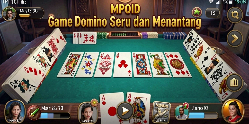 Tampilan gameplay seru dari aplikasi MPOID dengan berbagai mode permainan.