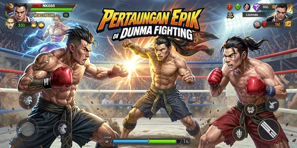 Gameplay menarik NK666 dengan pertarungan intens dan aksi luar biasa.